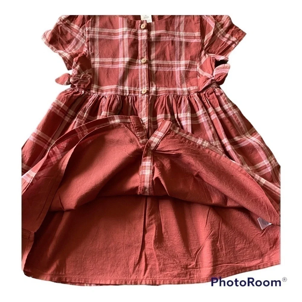 OSH KOSH BGOSH-BUTTON FRONT DRESS-SIZE 4T